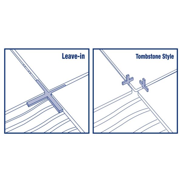 QEP Hard Leave-in Tile Spacers (Bag x 300) - Image 2