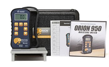  - Wagner Orion 950 Bluetooth Smart Pinless Wood Moisture Meter Kit Swatch
