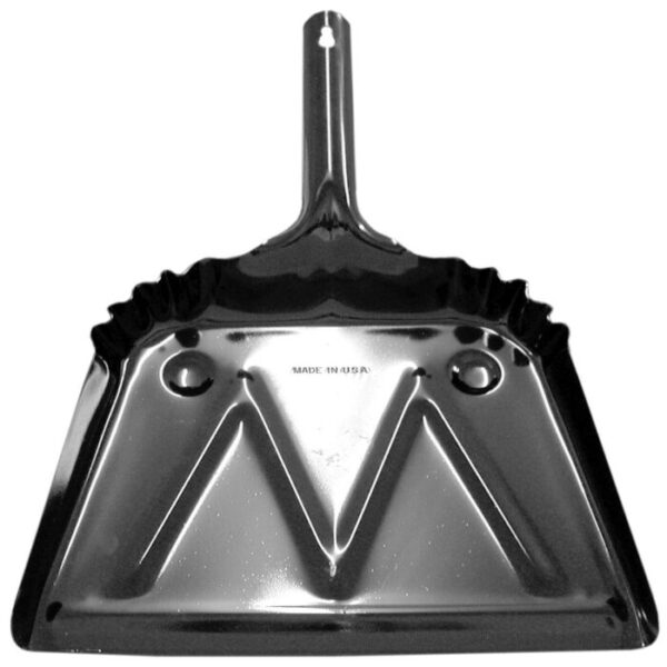 Magnolia 12" Metal-Beveled Edge Dust Pan