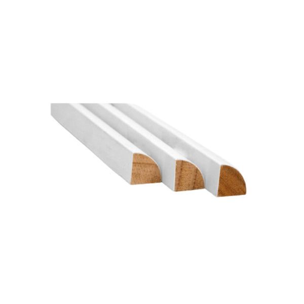 Tego 11/16" Primed Fingerjoint Pine Quarter Round 11/16" x 11/16" x 12'